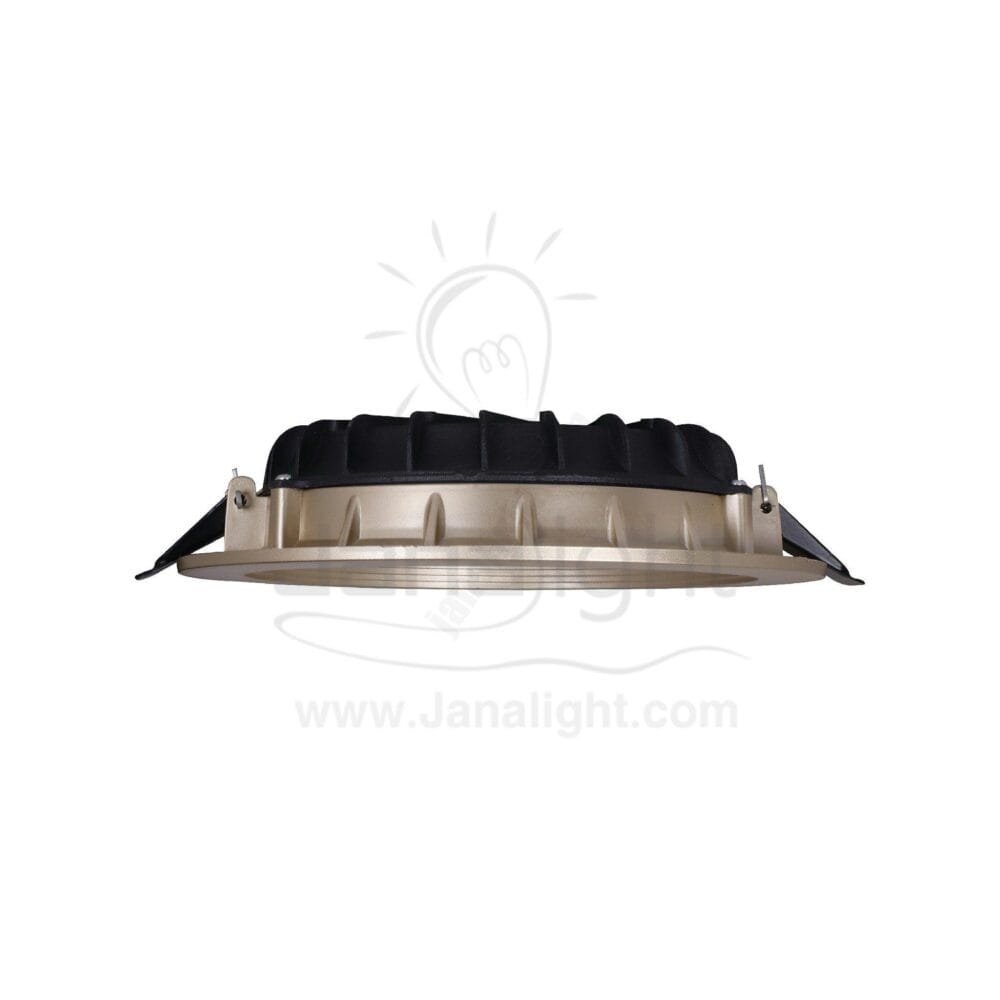 كشاف 20 وات كومبكت وورم حلق شمباني جنى لايت plastic warm compact 20 watt downlight